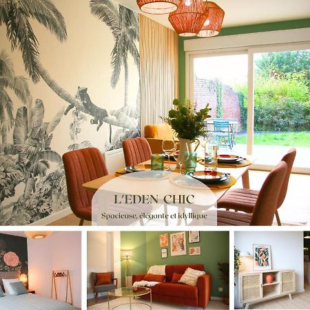 L'Eden Chic - Balneo - Jardin - Parking Gratuit Apartment Arras Exterior foto