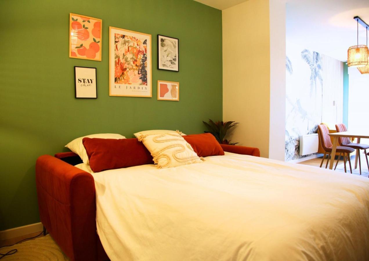 L'Eden Chic - Balneo - Jardin - Parking Gratuit Apartment Arras Exterior foto