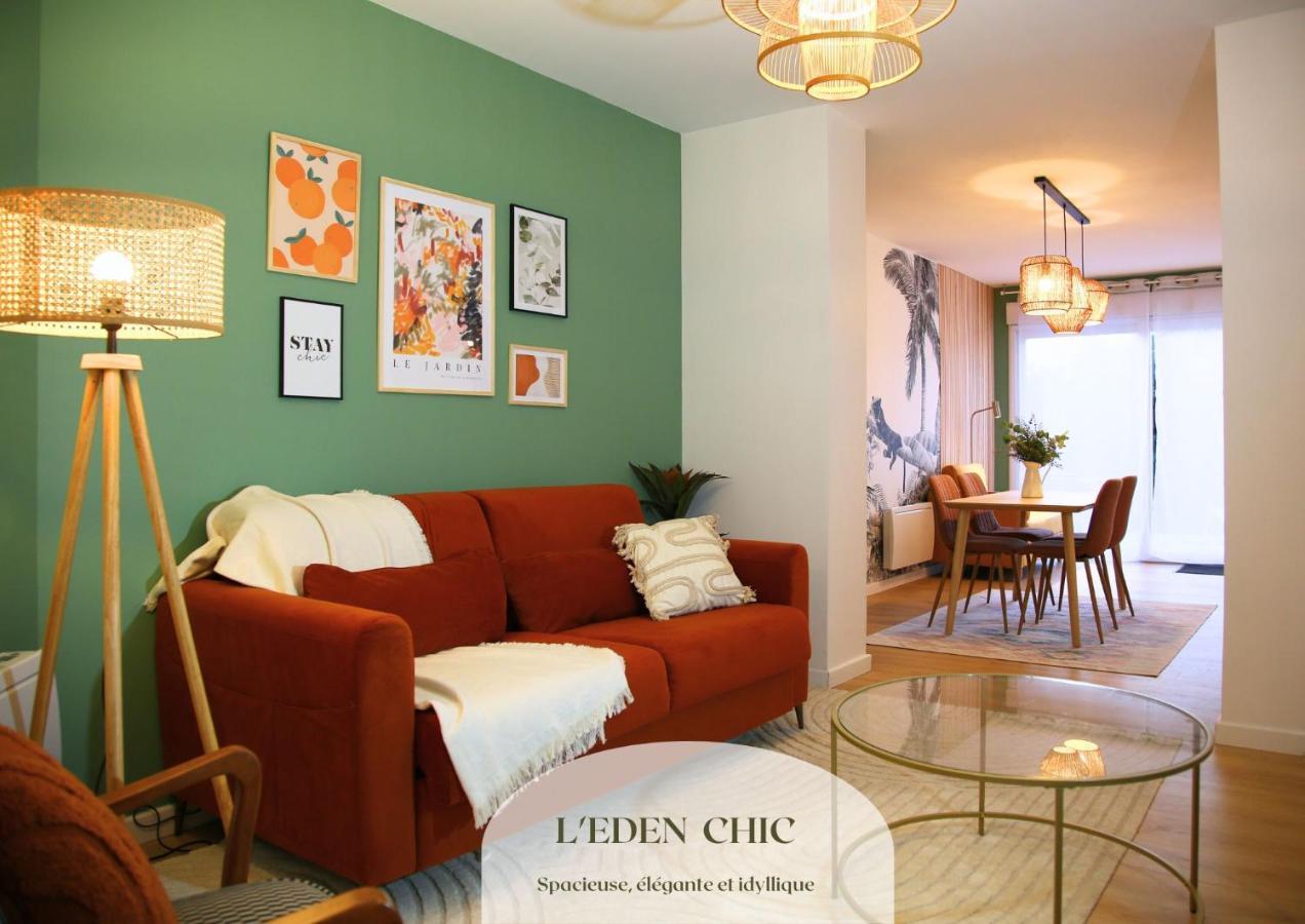 L'Eden Chic - Balneo - Jardin - Parking Gratuit Apartment Arras Exterior foto